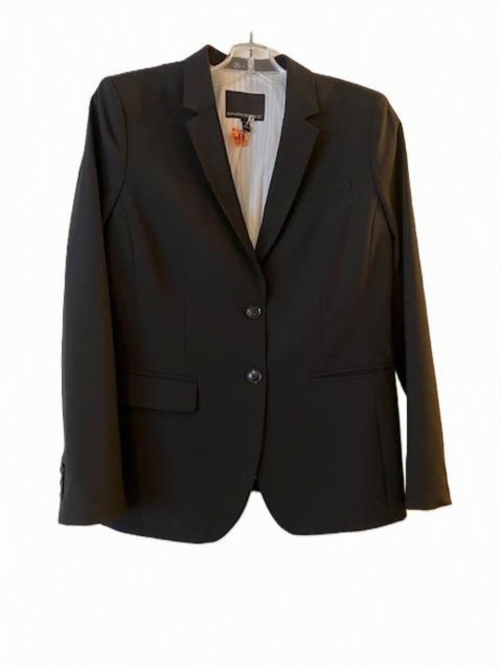 Petite Banana Republic Black Wool (95%) Blazer Size 10P